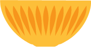 Graphic of a yellow bowl